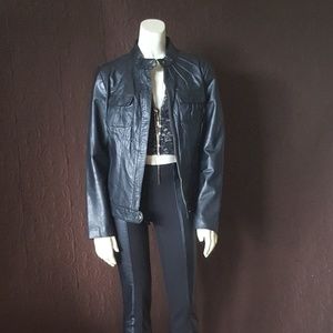 Caslon leather Jacket